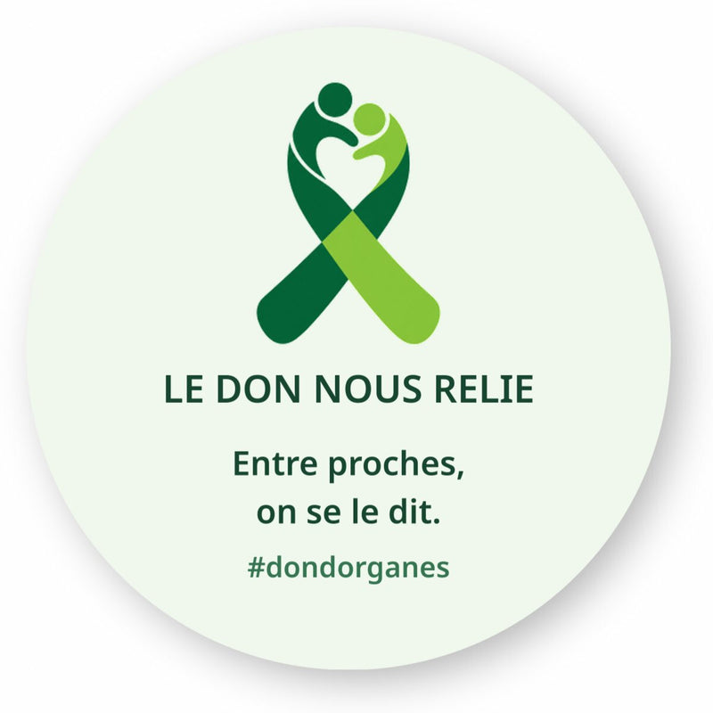 DDO - Sticker Le don nous relie - Entre proches