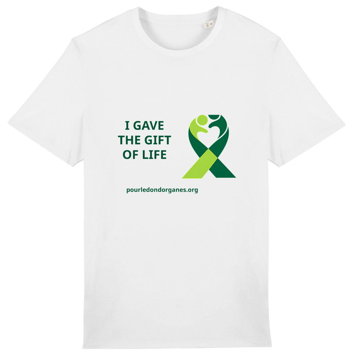 DDO - T-shirt Duo donneur - I gave the gift of life - front_0