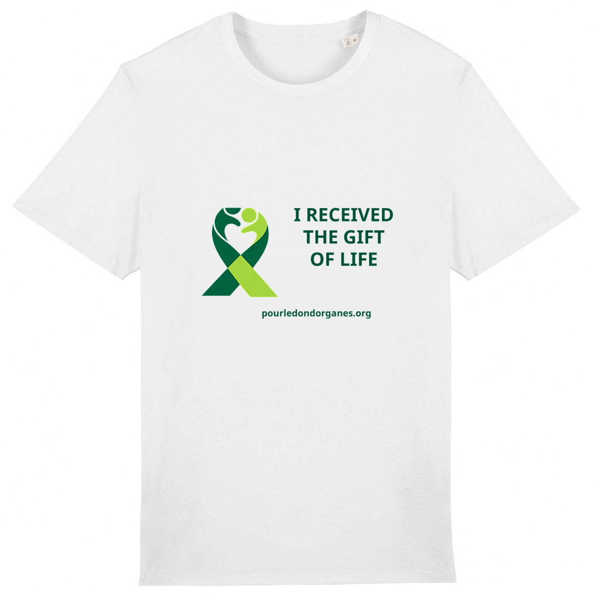 DDO - T-shirt Duo receveur - I received the gift of life - front_0
