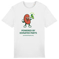 DDO - T-shirt Rein - Powered by donated parts - front_0